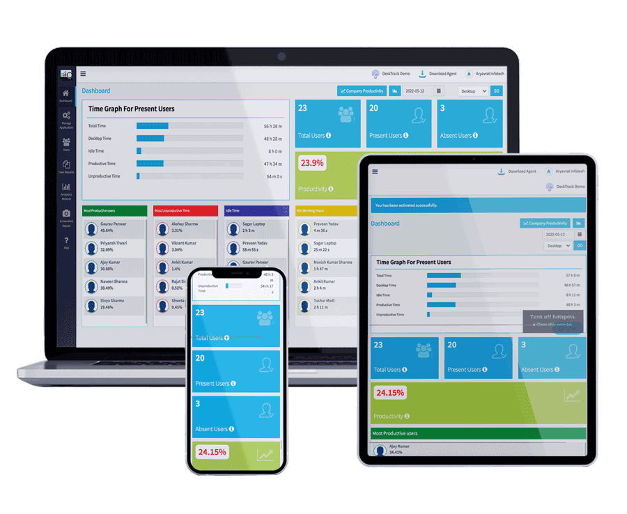 Track Time, URLs, & Apps with Employee Automated Time Tracking Software