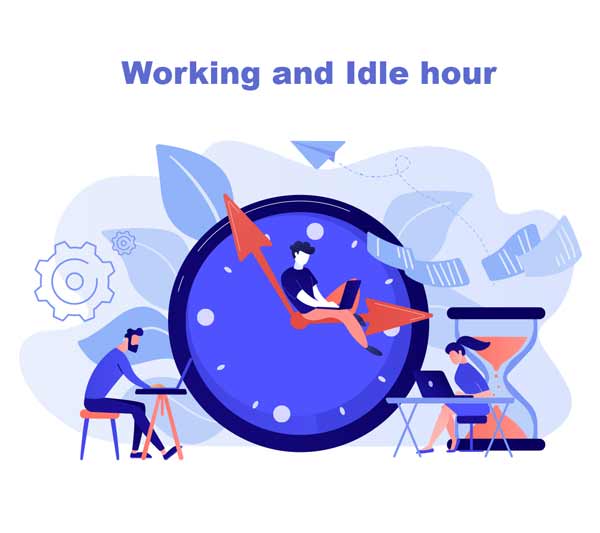 Working and Idle hour